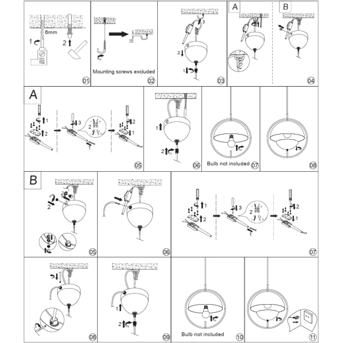Nordlux Theo 3-Rail Visilica Crna